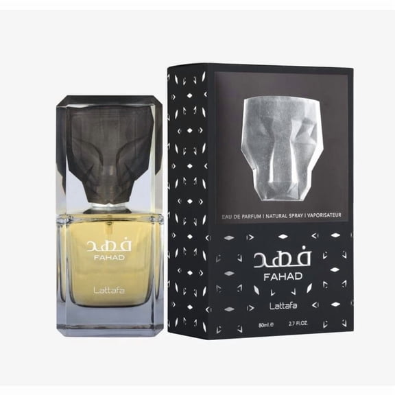 Lattafa Fahad Eau de Parfum for Men, 2.7 fl oz / 80ml