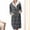 Dark Gray, variant on Striped Print Funny Flannel Robe for Women 2024 Casual Baggy Lounge Bathrobe Fleece Warm Winter Sleepwear Cozy Soft Pajamas