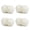 White, variant on BATELO Chenille Yarn for Crocheting & Knitting 880 Yards, Soft Thick Fluffy Bulky Blanket Yarn, 4 Pack of 10.5oz(White)
