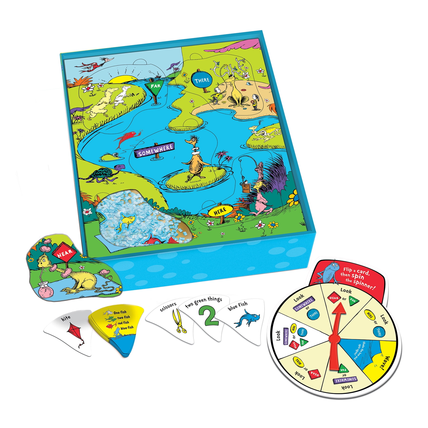 Goliath Dr. Seuss: One Fish, Two Fish, Red Fish, Blue Fish Game