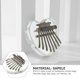 thumbnail image 5 of unbranded Kalimba Thumb Piano Transparente Para Musicales, 5 of 6