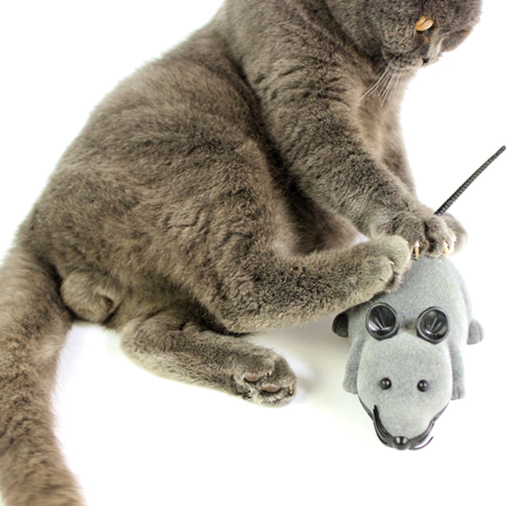 Electric Wireless Remote Control Mouse Mice RC Toy Cat Pet Toys