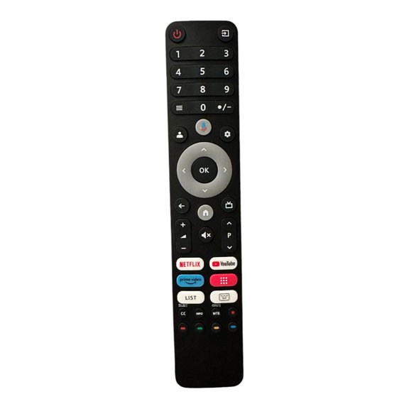 Control Remoto Hyundai Para Pantalla Smart Tv hyled6509g4km Negro