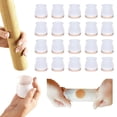 thumbnail image 4 of Protectores de silicona para el de s patas de s sils, evita arañazos y ruidos sin marcas, protectores transparentes para los pies de - W gran ronda Sunnimix Protectores de suelo de piernas, 4 of 8