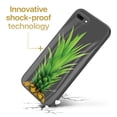 thumbnail image 3 of Case Yard iPhone-8-Plus Case Clear Soft & Flexible TPU Ultra Low Profile Slim Fit Thin Shockproof Transparent Bumper Protective Cover Drop Protective Cell Phone Cases (Pineapple Head), 3 of 8