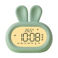 thumbnail image 1 of Xihbxyly Mini Despertador, Luz Nocturna Multifuncional, Diseño Fácil de Usar, Brillo Alto/Bajo, Duración de 10 a 100 Horas, Perfecto para Dormitorios o Estudios, Ideal Como Regalo para Todas Las Edad, 1 of 2