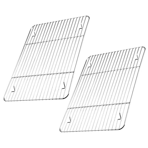 Stainless Steel Grill Baking Rack for Oven Cooking Cookie Cooling Racks Dish Pan Bacon Tray Cake Cookies Pizza Trays up