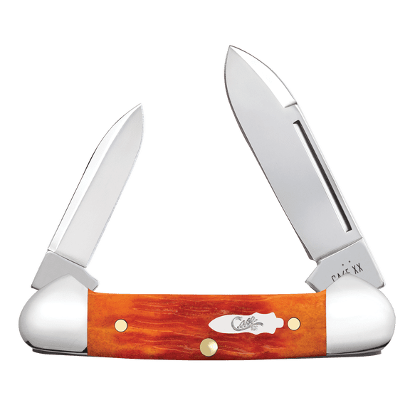 Case XX Knives Butterbean Crandall Jig Tequila Sunrise Bone Stainless Pocket Knife