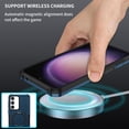 thumbnail image 3 of Magnetic Phone Case for Samsung Galaxy S23 FE (Not S23) Compatible with Magsafe, Military-Grade Shockproof Case with Built-in Magnet Circle for Samsung Galaxy S23 FE MS Navy Blue, 3 of 18