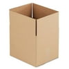 Universal 166814 Corrugated Kraft Fixed-Depth Shipping Carton, 10w x 12l x 10h, Brown, 25/Bundle