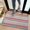 thumbnail image 2 of Red and White Christmas Striped Pattern Door Rugs,Washable Non Slip Door Mats Indoor,Decorative Door Mats,Entry Mat Indoor for Entrance,Bedroom,Kitchen,Bathroom,20"x32", 2 of 6