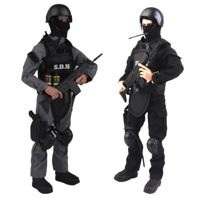1:6 Juguete Modelo Masculinos de Compate de Acción de 12 '' Cuerpo Flexible de Articulación Baoblaze Figura de soldado de combate del ejército