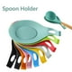 thumbnail image 2 of Soporte de silicona para cucharas aislante para utensilios de cocina, 2 of 9