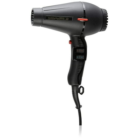 Pibbs Twin Turbo 3800 Ionic & Ceramic, Black