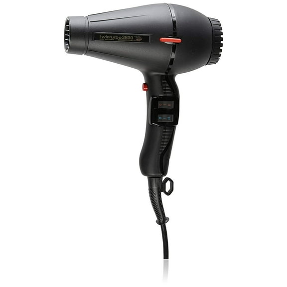 Pibbs Twin Turbo 3800 Ionic & Ceramic, Black