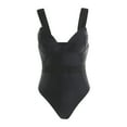 thumbnail image 2 of Seyurigaoka Women's 2Pcs Bikini Set, Crop Tank Tops with High Waist Bottoms, 2 of 6
