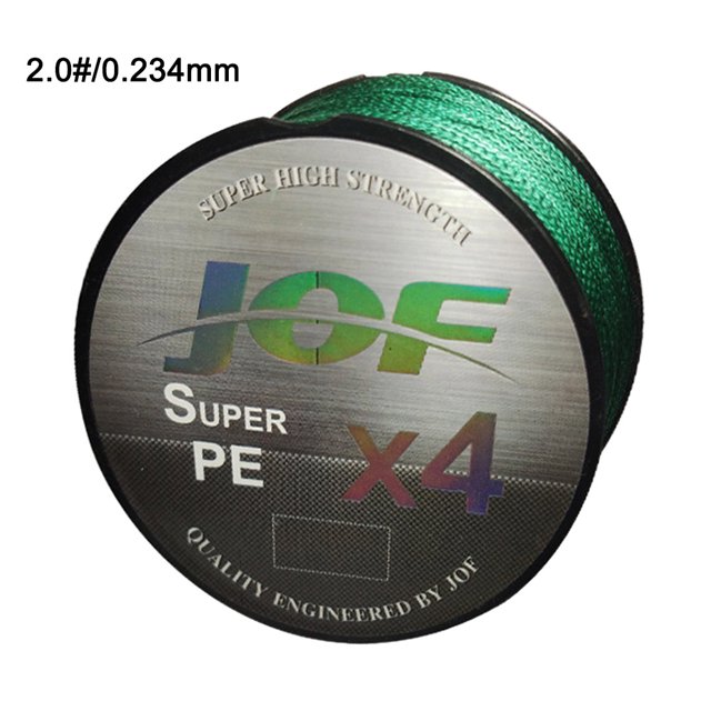 Sedal Línea de pesca de alambre trenzado Líneas de pesca duraderas Alambre para equipo de pesca (Verde 2.0) Tmvgtek Para Estrenar