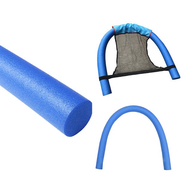 Greeniant Nuevo palo flotante para silla de natación, barra portátil para piscina, barra de anillo, cama, hamaca para nadar en agua, juguete para niños Deportes acuáticos Azul Greeniant OD001413-03B
