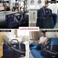 thumbnail image 2 of Bolsa de viaje Lucky 65L con correa ajustable Azul Marino, 2 of 6