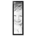 thumbnail image 2 of ArtToFrames 12" x 43" Black Engraved Edges Picture Frame, 12x43 inch Black Wood Poster Frame (WOM-4055), 2 of 8