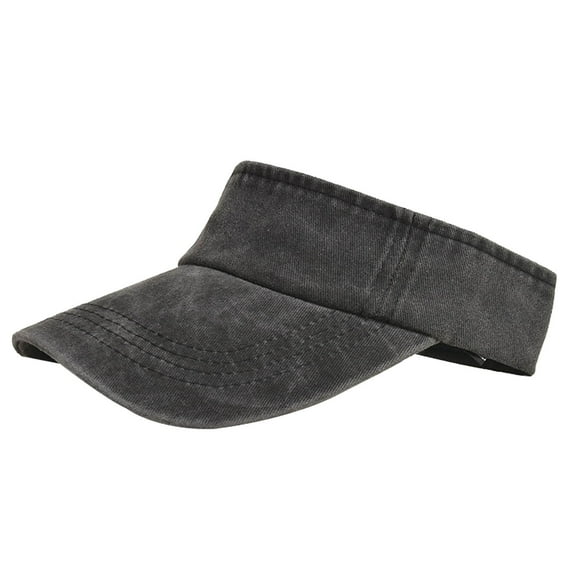 Fgnfyis Men and Women Baseball Caps Outdoor Sports Breathable Comfortable Sunshade Empty Top Sun Hat Womens Winter Hats Black