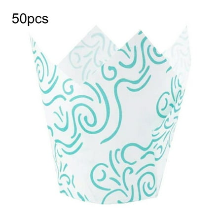 

Grandest Birch 50 Pcs Cake Cup Multi-use Heat-resistant Oil-proof Paper Kitchen Cake Cup for Cooking Cake Cup