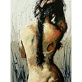 thumbnail image 2 of Staples, Colin John 12x14 White Modern Wood Framed Museum Art Print Titled - Mother Ganges, 2 of 4