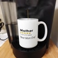 thumbnail image 5 of ThisWear Sentimental Gifts for Mom Mother 5 Out Of 5 Stars Best Mom Ever 15oz Ceramic Coffee Mug Mother, 5 of 7