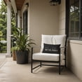 thumbnail image 5 of Creative Products Life is Better On the Porch Black and White 14x20 Indoor / Outdoor Pillow, 5 of 7