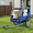 Blue/Black, variant on All-Terrain Pet Carrier with Durable Steel Frame and Waterproof Rain Cover, Folding Dog Bike Trailer with Quick-Release Wheel 66 lbs Capacity, Orange
