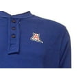 thumbnail image 3 of Arizona WildCat Logo Waffle-Knit Thermal Top Adult Men Long Sleeve T-Shirt (Size Large), 3 of 4