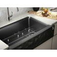 thumbnail image 7 of Kohler 29825-CM4 36 in. Undermount Single Bowl Farmhouse Kitchen Sink with Faceted Design - Matte Gray, 7 of 7