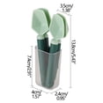 thumbnail image 2 of Fiudx Liquidación de ahorros de invierno Cuatro cucharas de café, dos en una cuchara medidora de leche en polvo con clip de sellado, adecuada para bolsas de alimentos multifuncionales, clip de sellad, 2 of 2