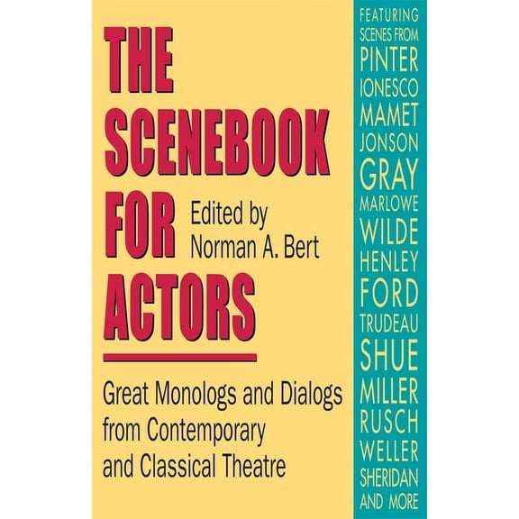 Books: Scenebook for Actors (Paperback)