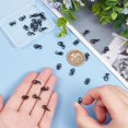 thumbnail image 4 of 30Pcs 3 Sizes Stainless Steel Lobster Claw Clasp 9~12mm Black Necklace Clasps Fastener Hook End Chain Clasps Jewelry Clasps and Closures DIY, 4 of 8