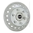 thumbnail image 2 of Pacific Dualies Wheel Simulator 44-1608A Polished; Stainless Steel; Snap-In; Set Of 4, 2 of 3
