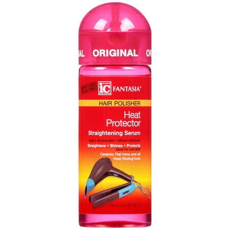 FantasiaÂ® IC Heat Protector Straightening Serum Hair Polisher 2 fl. oz. (Best Straightening Serum For Thick Hair)