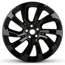 For 2020-2024 Land Rover Discovery Sport 20 Inch Painted Gloss Black Alloy - Genuine OEM Rim - Road Ready SUV Wheel