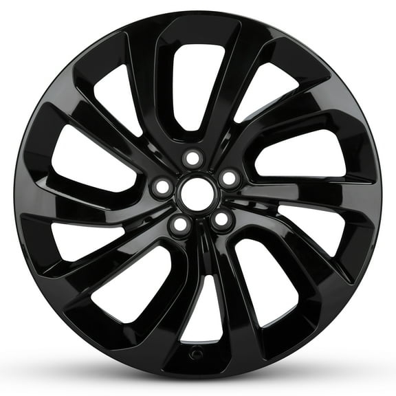 For 2020-2024 Land Rover Discovery Sport 20 Inch Painted Gloss Black Alloy - Genuine OEM Rim - Road Ready SUV Wheel