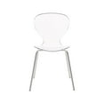 thumbnail image 4 of Meridian Furniture Clarion 18"H Metal Dining Chair in Chrome (Set of 2), 4 of 6