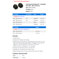 thumbnail image 2 of Front Sway Bar Bushing Kit - Compatible with 2000 - 2007 Ford Focus 2001 2002 2003 2004 2005 2006, 2 of 2