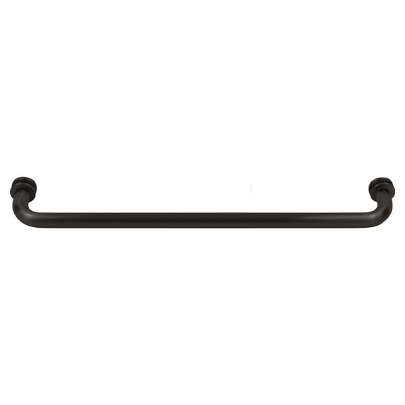 CRL BM180RB Oil Rubbed Bronze 18" BM Series Tubular Single-Sided Towel Bar