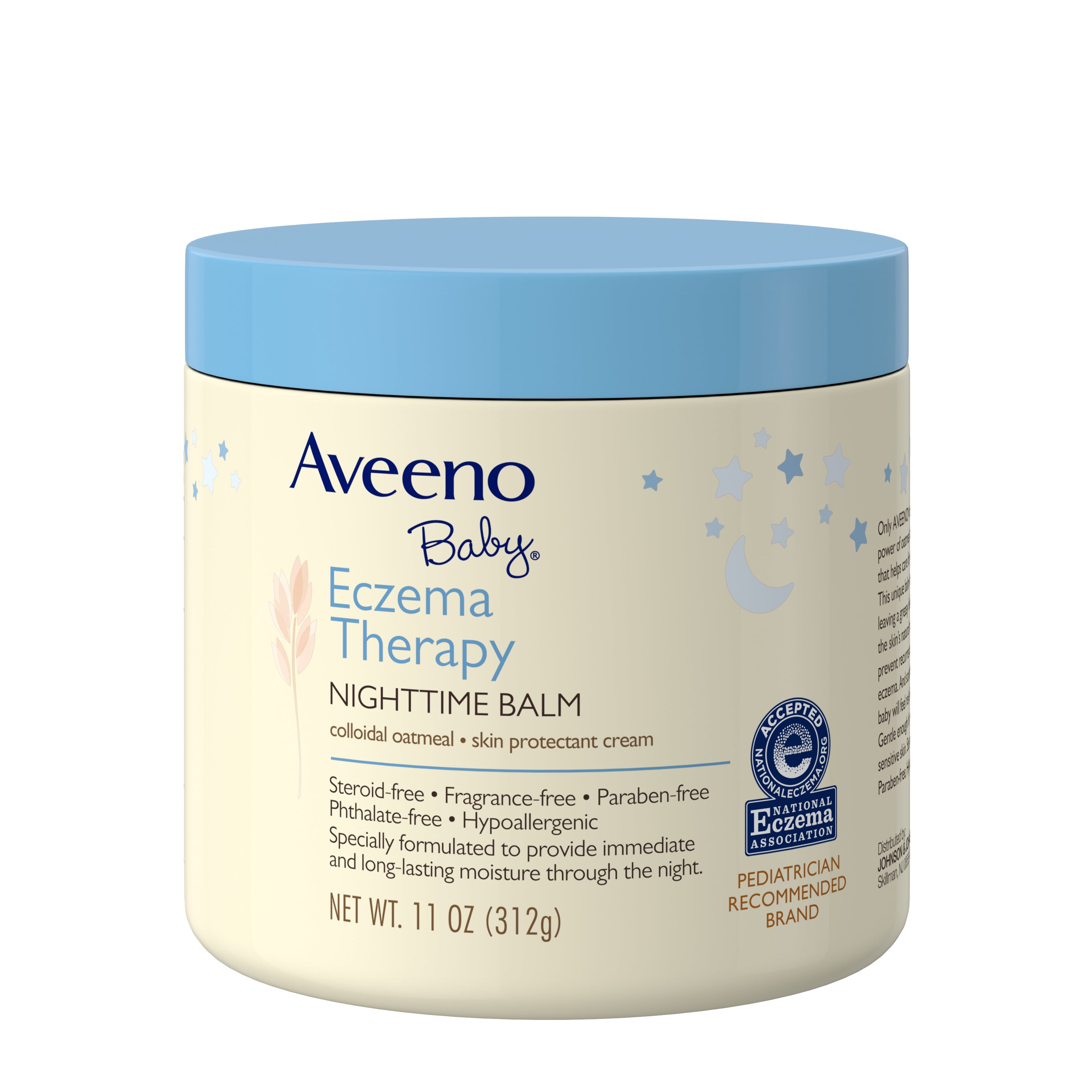 Aveeno Baby Eczema Therapy Nighttime Balm with Natural Oatmeal, 11 oz.