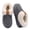 Grey, variant on Booties Slippers for Women Moccasin House Shoes Fluffy Furry Collar Memory Foam Warm Winter Fuzzy Slippers