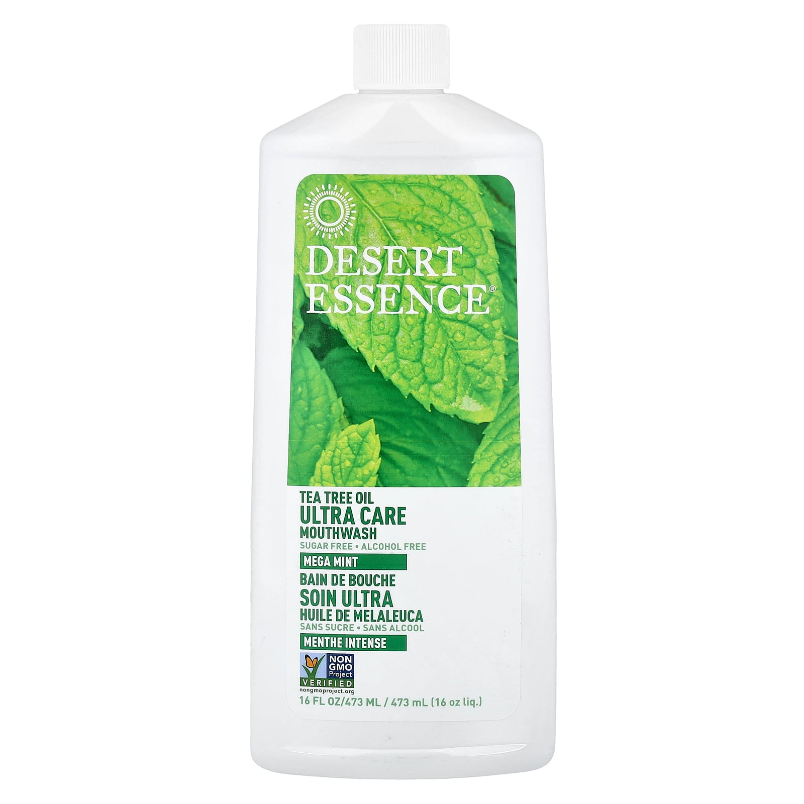 Desert Essence - Mouthwash - Tea Tree U/Care Mint - 16 fl oz