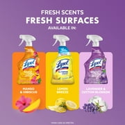 Lysol® All-Purpose Cleaner, Sanitizing and Disinfecting Spray, Lavender & Cotton Blossom, 32 fl oz