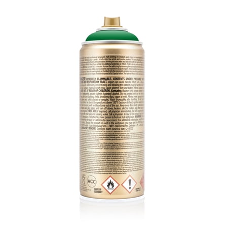 Montana Cans GOLD Spray Paint, 400ml, Shock Green