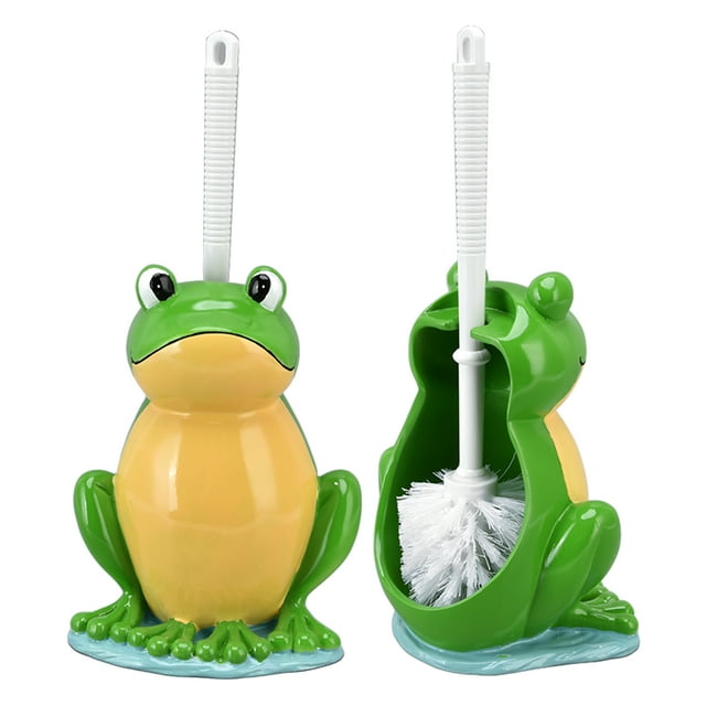 Juego de Limpiador de Cepillos para el Baña, Cepillo para el Baña de Baño Ergonímico Para El Hogar