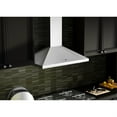 thumbnail image 4 of ZLINE 48 in. Wall Mount Range Hood in Stainless Steel with Crown Molding (KL2CRN-48), 4 of 5