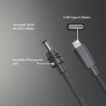 thumbnail image 2 of Para Space-X Mini USBC A D Cable Impermeable Sobrecarga Protección Cortocircuitos MINI Tipo-C A DC Cable,A, 2 of 9